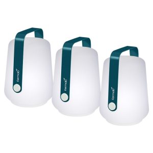 LOT 3 LAMPES BALAD H12 BLEU ACAPULCO