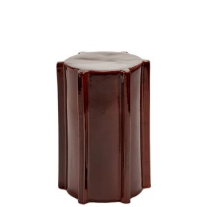 TABOURET MARRON
