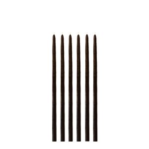 BOUGIE FINE SET DE 6 CARBONNE