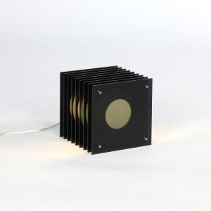LAMPE DE TABLE LOP SMALL SQUARE DARK GREY