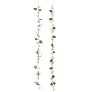 GUIRLANDE FLEURS ET FEUILLES