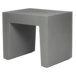 POUF TABOURET CONCRETE SEAT GREY