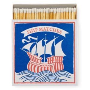 ALLUMETTES CARREE SHIP MATCHES