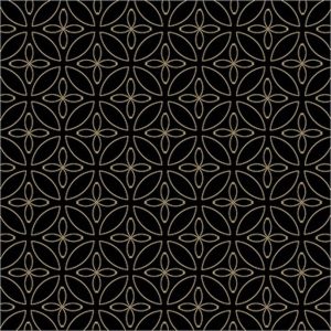 SERVIETTE KYOTO BLACK 33X33