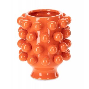 VASE CERAMIQUE GRAPPA ORANGE