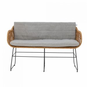 CANAPE COLLIN POLYURETANE L125XH80X P55CM