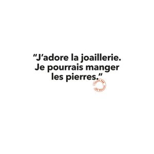 CARTE LOIC PRIGENT 147 J ADORE LA JOAILLERIE