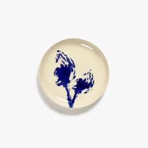 ASSIETTE OTTOLENGHI S WHITE ARTICHOKE BLUE
