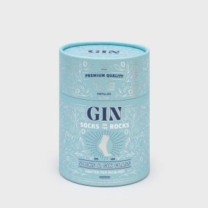 CHAUSSETTES ET VERRE GIN