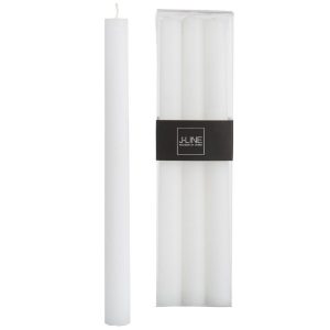 LOT DE 6 BOUGIES BLANCHES