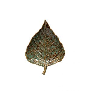 PLAT FEUILLE VERT PM