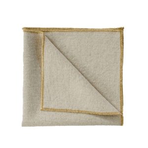 SERVIETTE VERONE NATUREL 40X40