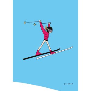 CARTE SOLEDAD SAUT SKI