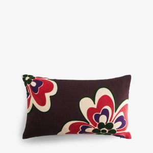 COUSSIN FLOWER 30X50 PRUNE