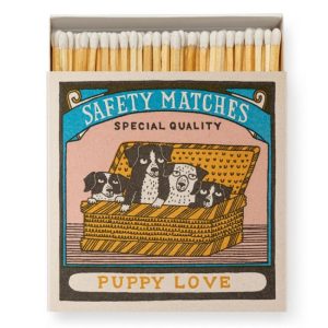 ALLUMETTES CARREE PUPPY  LOVE