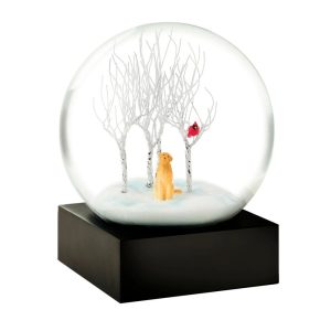 BOULE A NEIGE COFFRET LAB IN WOODS