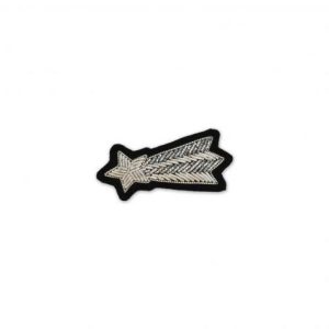 BROCHE ETOILE FILANTE ARGENT