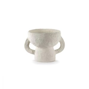VASE EARTH BLANC SMALL