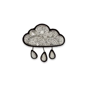 BROCHE NUAGE ET PLUIE