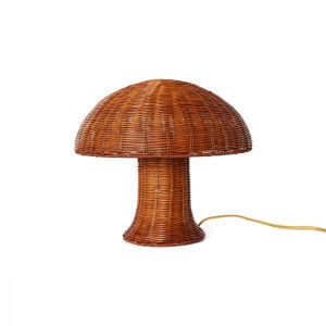 LAMPE RATTAN NATUREL