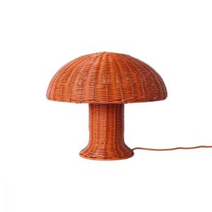 LAMPE RATTAN CORAIL