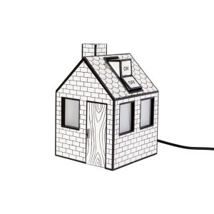 LAMPE MAISON CARTON RECYCLE ON/OFF