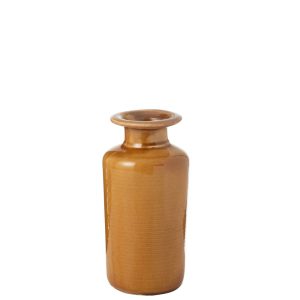VASE NOVA MOUTARDE L