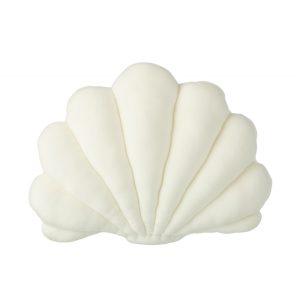 COUSSIN COQUILLAGE  BLANC M