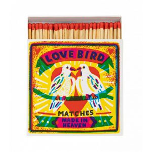 ALLUMETTES CARREE LOVE BIRDS