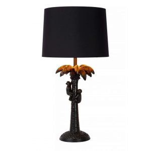 LAMPE COCONUT NOIR H50CMXD30CM