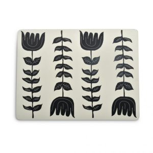 SET DE TABLE RECTANGLE FLORAL 30X40CM