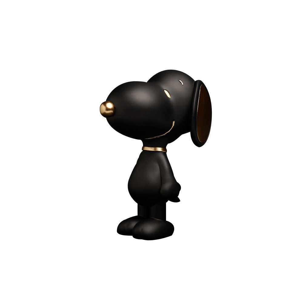 SNOOPY DEBOUT NOIR