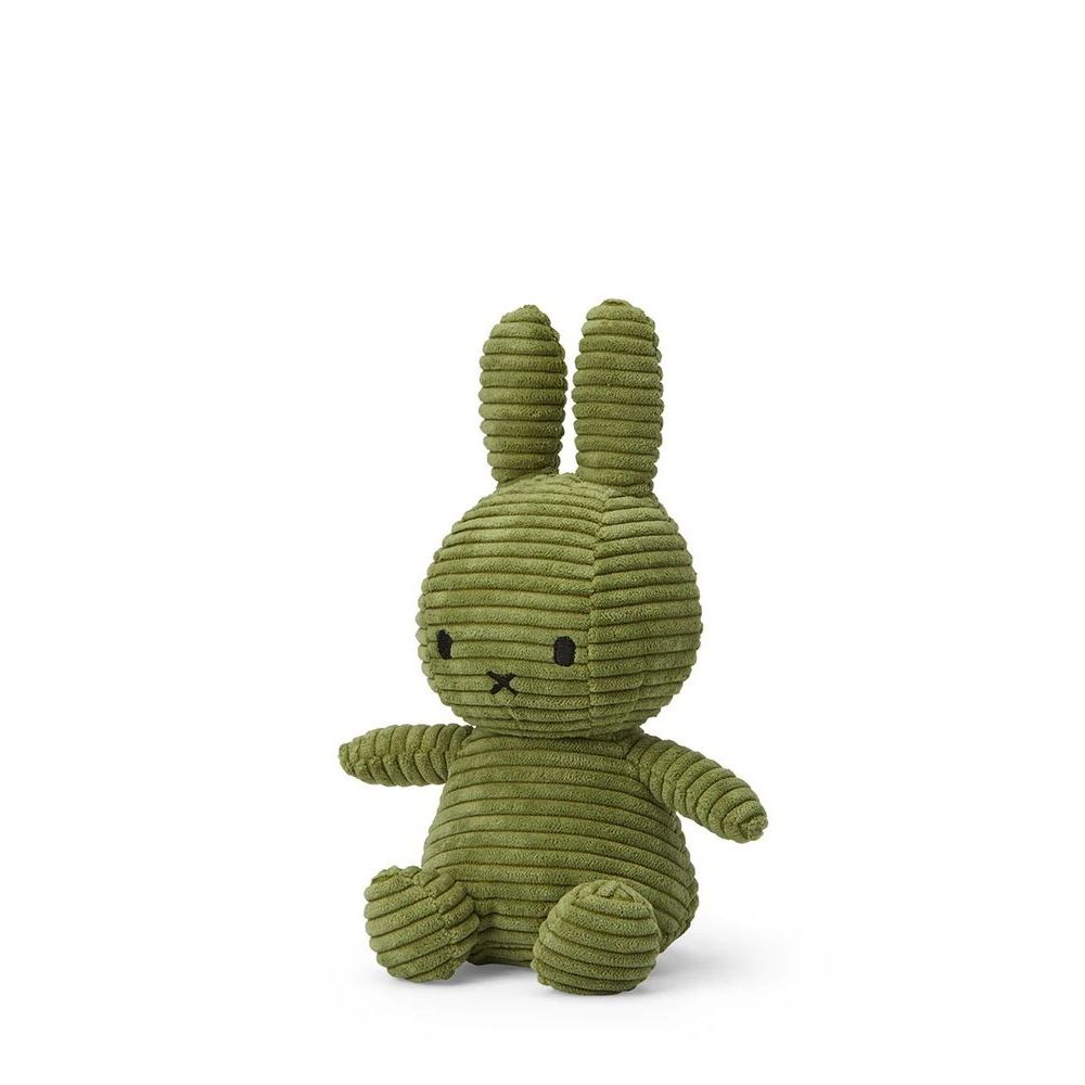 MIFFY ECO VELOURS COTELE VERT OLIVE – Image 2