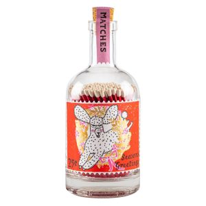 ALLUMETTES BOTTLE FESTIVE POODLE