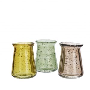 VASE EN VERRE COLORE