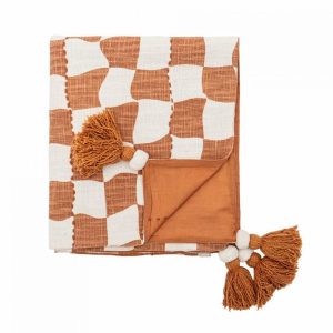 PLAID CHOLA MARRON 150X130 CM