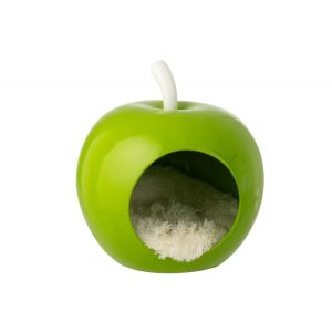 PANIER POUR CHAT POMME VERT