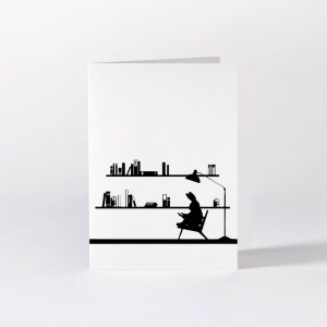 CARTE RABBIT READING