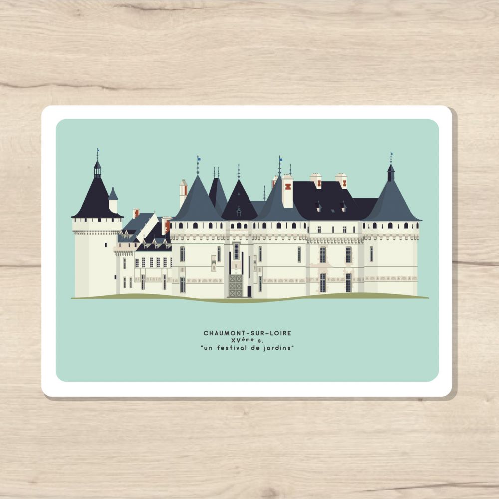 CARTE POSTALE CHAUMONT