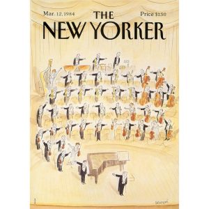 CARTE THE NEW YORKER 36 SEMPE ORCHESTRE