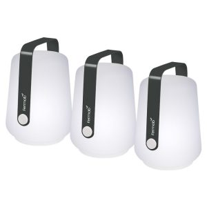 LOT 3 LAMPES BALAD H12 CARBONE