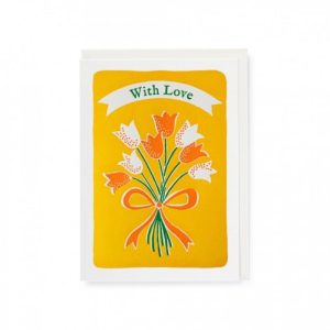 CARTE TULIPS WITH LOVE