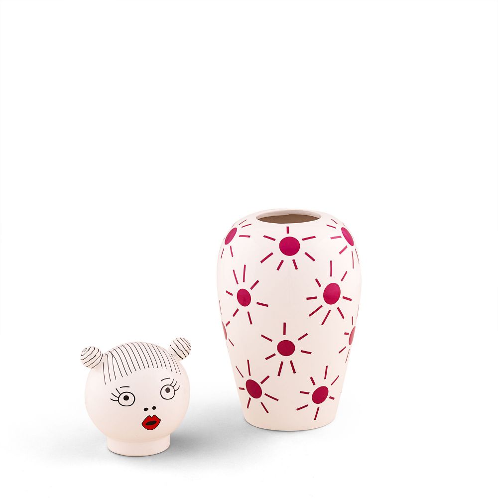 VASE CANOPIE LULA ROSE PORCELAINE – Image 2