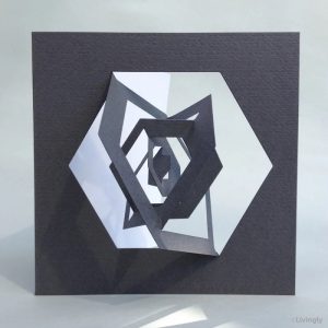 CARTE BAUHAUS HEXAGON GREY