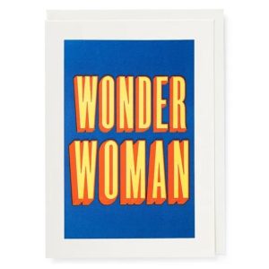 CARTE WONDER WOMAN