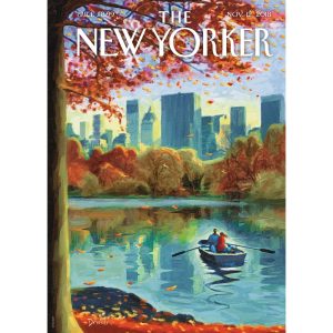 CARTE THE NEW YORKER 170 DROOKER ROW BOAT IN CENTRAL PARK