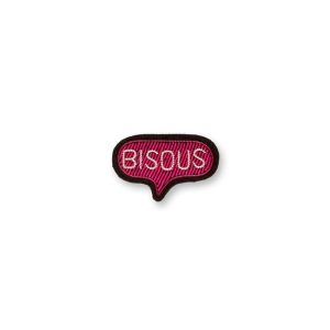BROCHE BISOUS ROSE