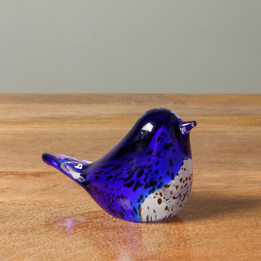 OISEAU EN VERRE AZUR – Image 2