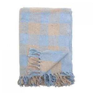 PLAID LARGS BLEU