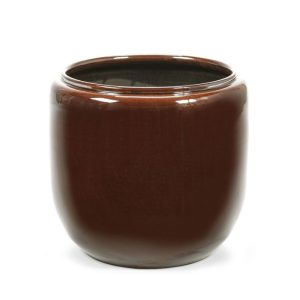 POT DE FLEUR COSTA L MARRON